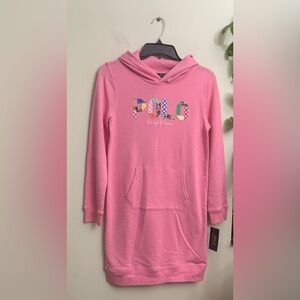 New with tag girls polo Ralph Lauren hoodie dress size XL(16)